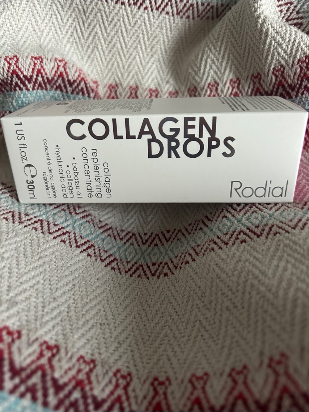 Rodial Collagen Drops in White and Black Packaging